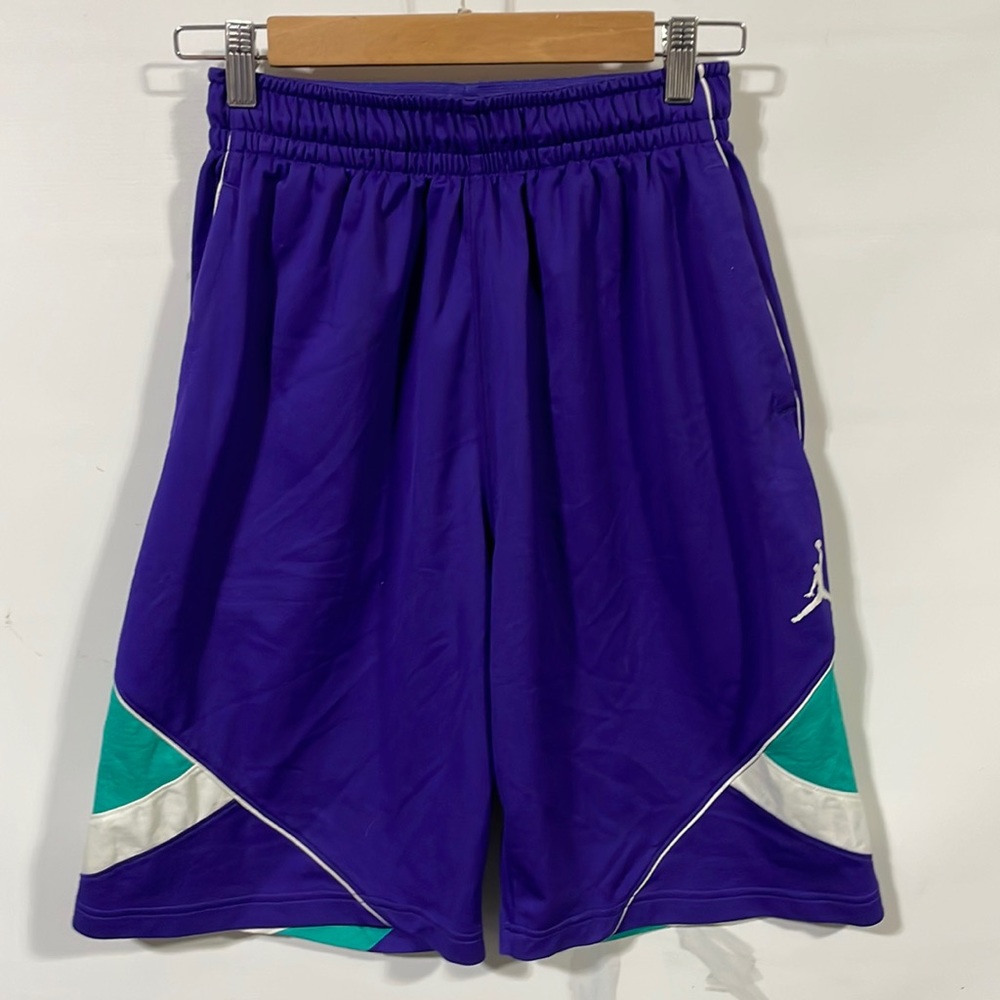 Jordan Purple and Teal Athletic Shorts